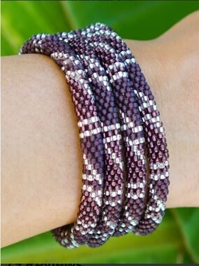 Sashka Merlot Bracelet